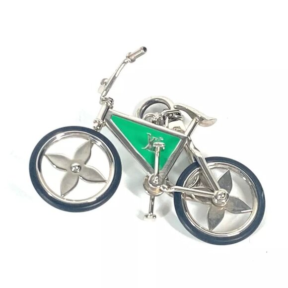 LOUIS VUITTON M77148 Monogram flower Bijoux Sac Bike Bag Charm Key Holder - Picture 1 of 12